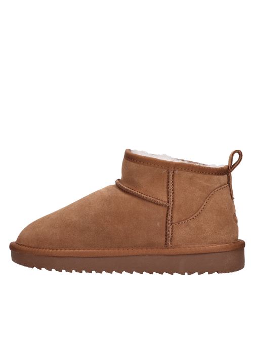 stivaletti in camoscio MASSIMO SANTINI | 24WNORA00009 REAL FURCAMEL